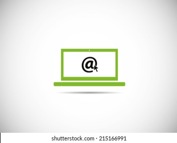Click Open Email Sign On Laptop