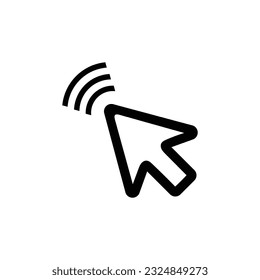 click, Point,Pointer icon vector design