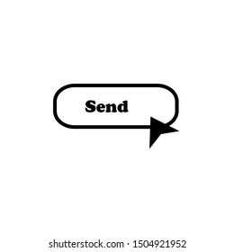 Click Send Icon. Click Vector Icon Symbol, By Clicking The Send Icon