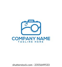 click shop logo icon design. online shop logo design template
