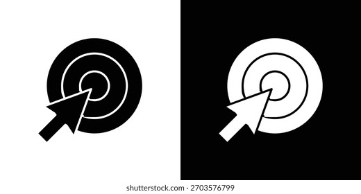 Hacer clic a través del logotipo del ícono de la tarifa. Plantilla gráfica.