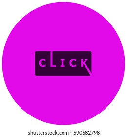 Click vector  icon