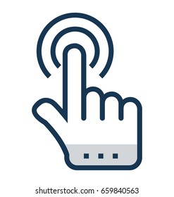 Click Vector Icon