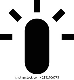 haga clic en ilustración vectorial aislada en un fondo transparente. iconos vectoriales de glifo para el concepto o gráficos web.