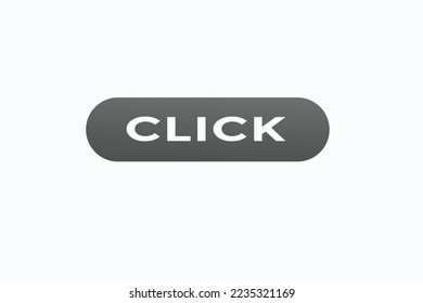 click vectors. sign  label speech bubble click
