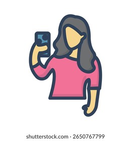 Haga clic en el ícono de Vector de imagen que puede modificarse o editarse fácilmente
