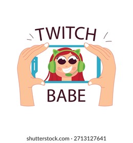 Clicking pictures  vector flat design illustrations. 
