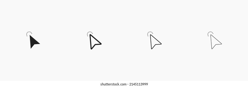 Clicking triangular vector icon for ui