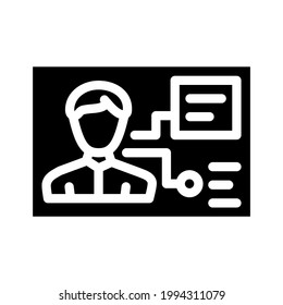 client analysis kyc glyph icon vector. client analysis kyc sign. isolated contour symbol black illustration