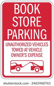 Client and customer parking sign