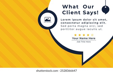 Cliente ou cliente revisão depoimento postagem de mídia social, Cliente ou cliente serviço feedback revisão post modelo de projeto
