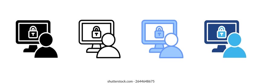 Client Portal icon sheet multiple style collection