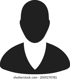Client Profile vector icon. A flat illustration design of Client Profile icon on a white background.