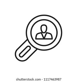 client search vector icon