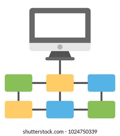 Client server; data distribution concept among clients and server