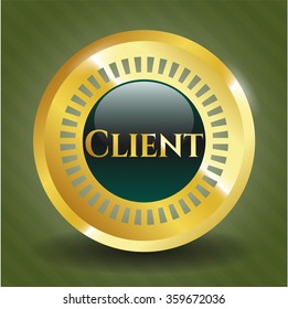 Client shiny badge
