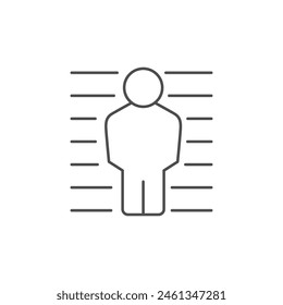 Client in solarium line icon