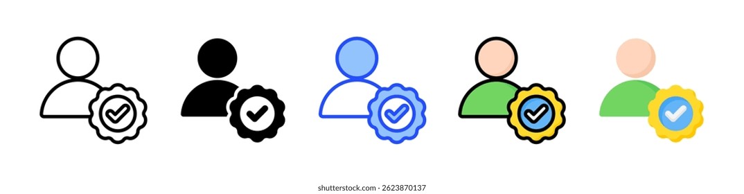 Client Success Icon Collection With Multiple Styles