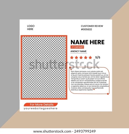 Client testimonial Design clients review customer feedback testimonial satiafaction
