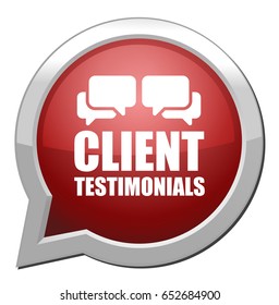 client testimonials button