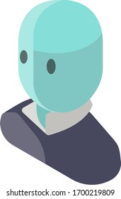 client user avatar vector illustration icon flat design