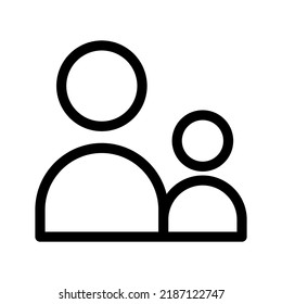 Ilustración de diseño de símbolo del vector de iconos de clientes