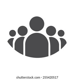 Clients vector image to be used in web applications, mobile applications and print media.