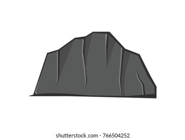 cliff vector icon