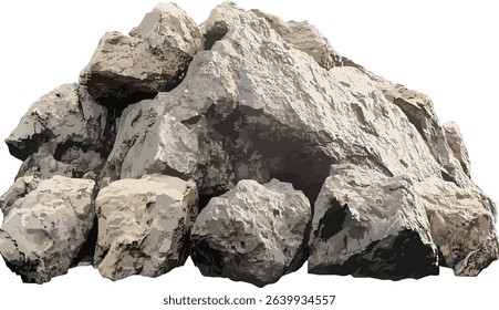 Cliffs rock stones PNG, vector transparent background, nature cliffs, isolated stones, rocky formations, stone cliffs, natural landscape, rock texture, transparent PNG
