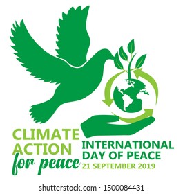 Climate action for peace theme international day of peace in 2019