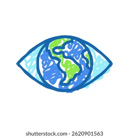 Klimaat Actieplan Energiebeleid Doodle Icoon Sketch Vector. Klimaat Actieplan Energiebeleid Teken. Geïsoleerde symbool Illustratie