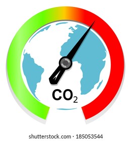 Climate change and global warming concept