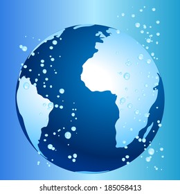 Climate change and global warming concept