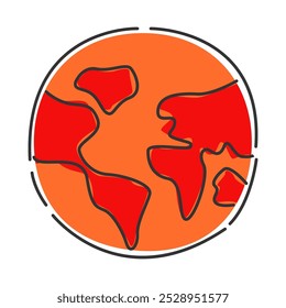 climate change global warming concept