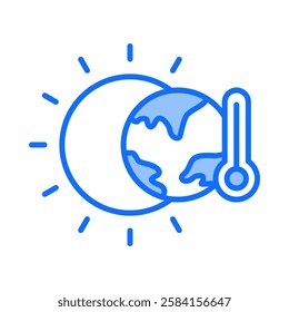 Climate Change Icon Element For Design