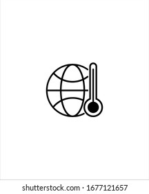 climate change line icon,vector best line design icon.