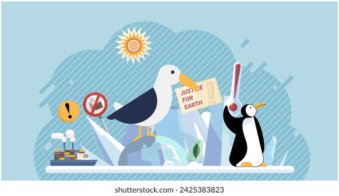 Climate change. Save the planet. Global warming. Environmental protection plays pivotal role in addressing global warming Combatting climate change requires collective efforts and innovative