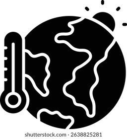 Climate Change vector icon. Can be used for printing, mobile and web applications.