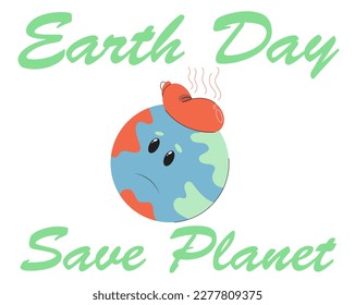 Climate change weather global greenhouse warming risks metaphor concept. Save planet. Compared planet with renewable eco resources consumption global warmings burning alternative. Environment Day