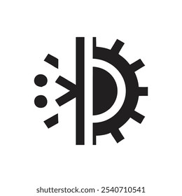 Climate Control Icon on white background