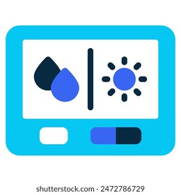 Climate Control icon for web, app, infographic, etc