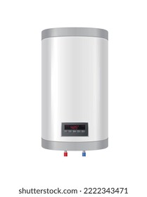 Climate equipment realistic composition with isolated image of household consumer electronics vector illustration