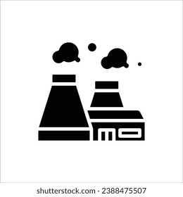 Ilustración de vectores de iconos rellenados por la Fábrica del Clima