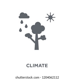 Climate icon. Climate design concept from  collection. Simple element vector illustration on white background.
