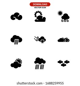 climate icon or logo isolated sign symbol vector illustration - Collection of high quality black style vector icons

