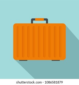 Climb case icon. Flat illustration of climb case vector icon for web design