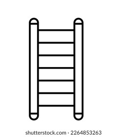 Climb ladder Vector Icon easily modify

