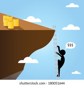 Climb up to money