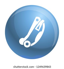 Climb mountain tool icon. Simple illustration of climb mountain tool vector icon for web design isolated on white background
