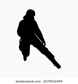 climber silhouette illustration. Rock Climber Silhouette
